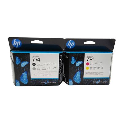 Оригинальная новая принтерная головка для HP 774 P2V99A Магент и Желтый P2W00A Фото Черный и светло-серый P2W01A Матовый черный и синий производитель принтера