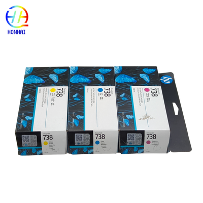 Оригинальный новый картридж HP 738 DesignJet 498N7A 498N6A 498N5A 498P2A T850 T950